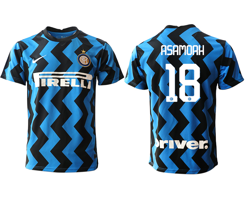 Men 2020-2021 club Inter Milan home aaa versio #18 blue Soccer Jerseys->inter milan jersey->Soccer Club Jersey